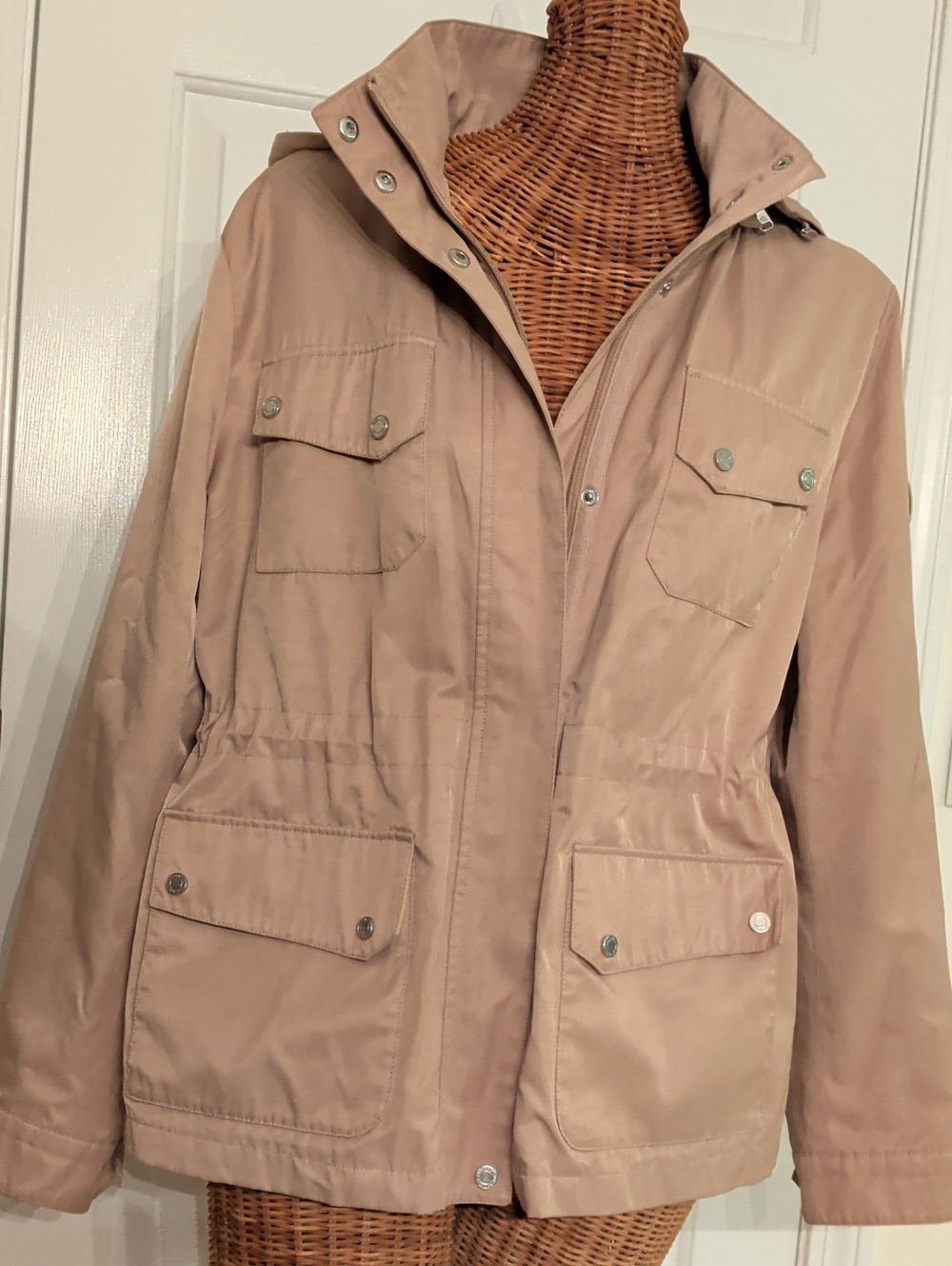 Lauren Ralph Lauren Jacket Hooded Pink XL